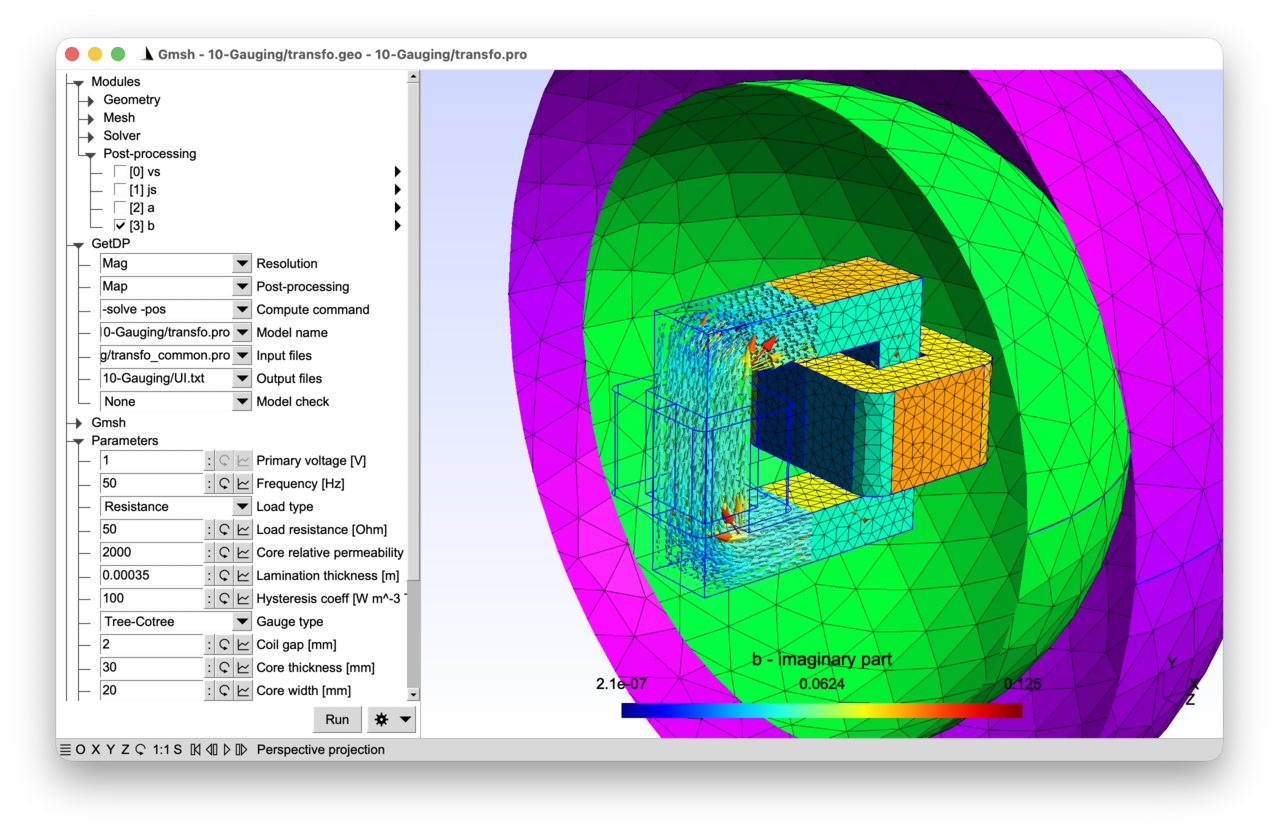Screenshot of tutorial 10-Gauging